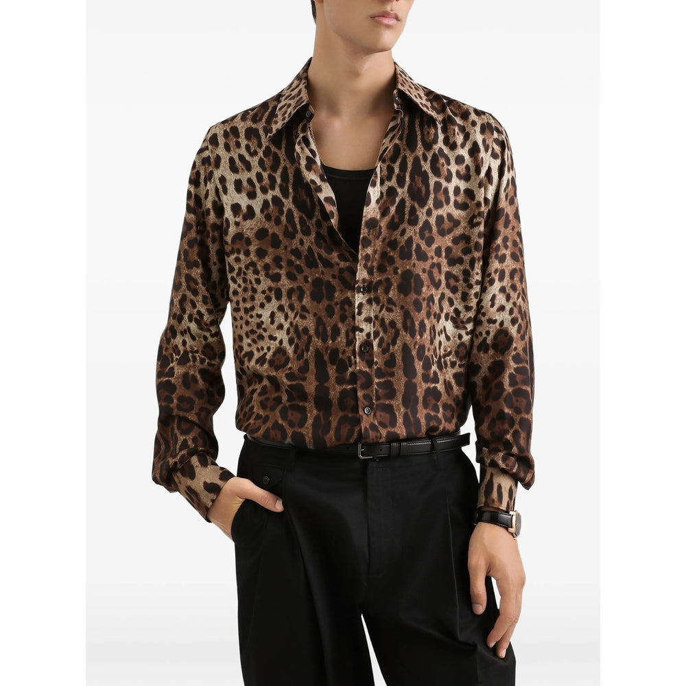 Dolce & Gabbana Shirts - Brown | 3c5ffe21d427c2c1c74c06a93c63f86b72c619cb