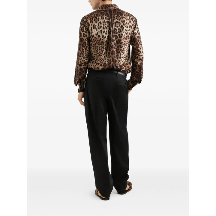 Dolce & Gabbana Shirts - Brown | 982764f9a32b881398faba38684fb356c2577da6