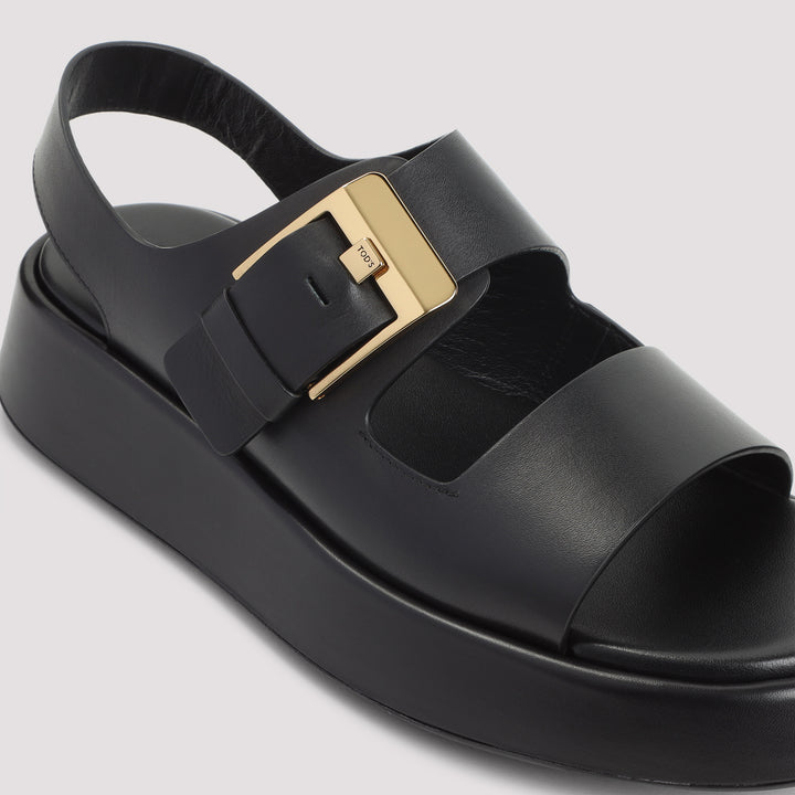 Tod`S Sandals - Black | 05444da65cc7bbd2b477f79bef5944e47ef395e6