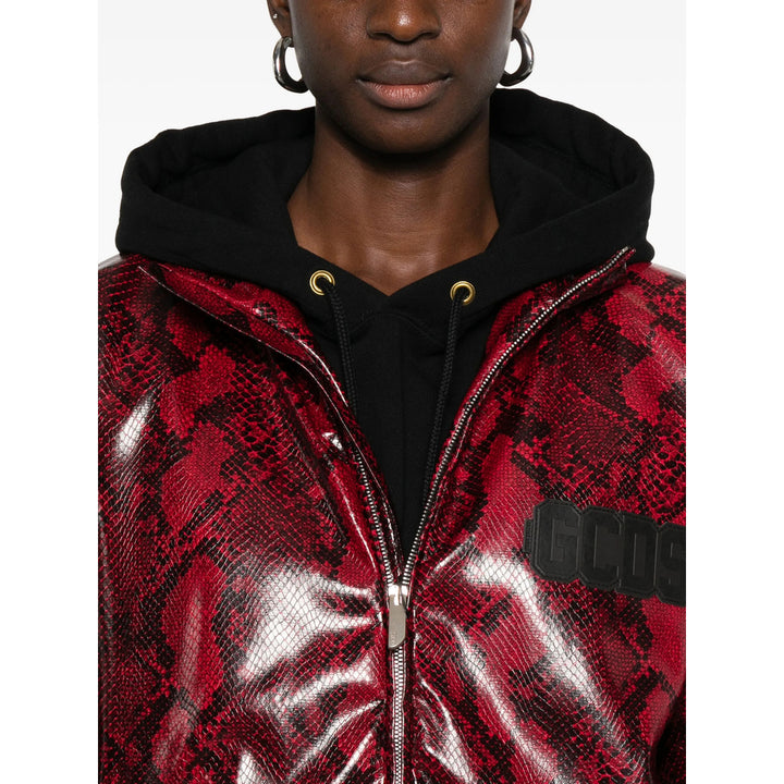 Gcds Leather Outerwears - Red | 7f7d075d1e96db5089927b795f1696e159956154
