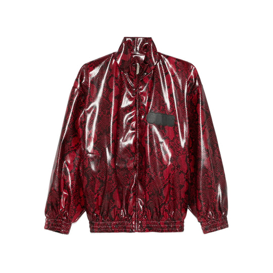 Leather Outerwears Red