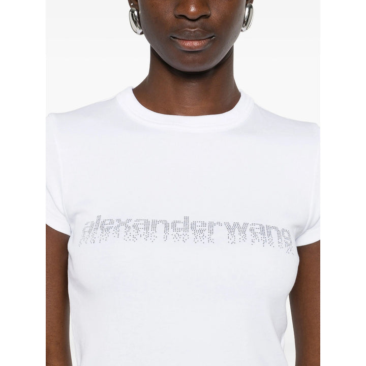 Alexander Wang T Shirts - White | b87eaf2f75542bdf4adfcdf3d4608d8ec3ba0677