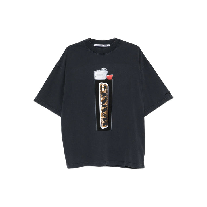 Alexander Wang T Shirts - Gray | 6be9d4fc0abff0bc30994b1115d16258674d32e7