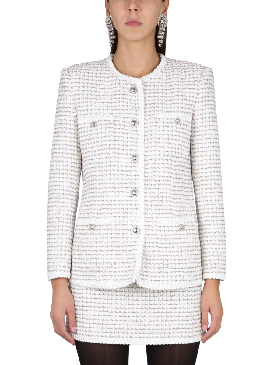 Alessandra Rich Jackets - White | Wanan Luxury