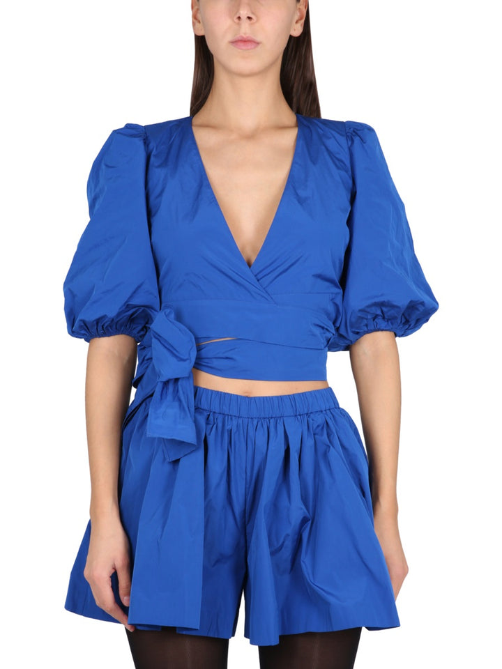 Red Valentino Tops - Blue | Wanan Luxury