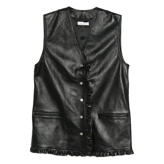 Leather Waistcoats Brown