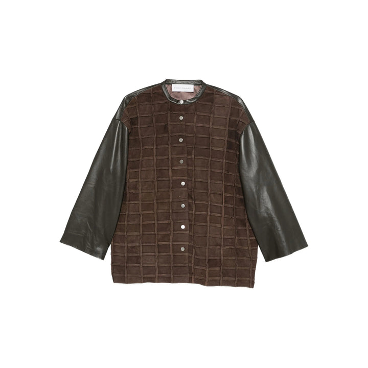 Niccolò Pasqualetti Leather Outerwears - Brown | 75a97022e6a9fc8a20f434b08bf35cf35fc7fcbe