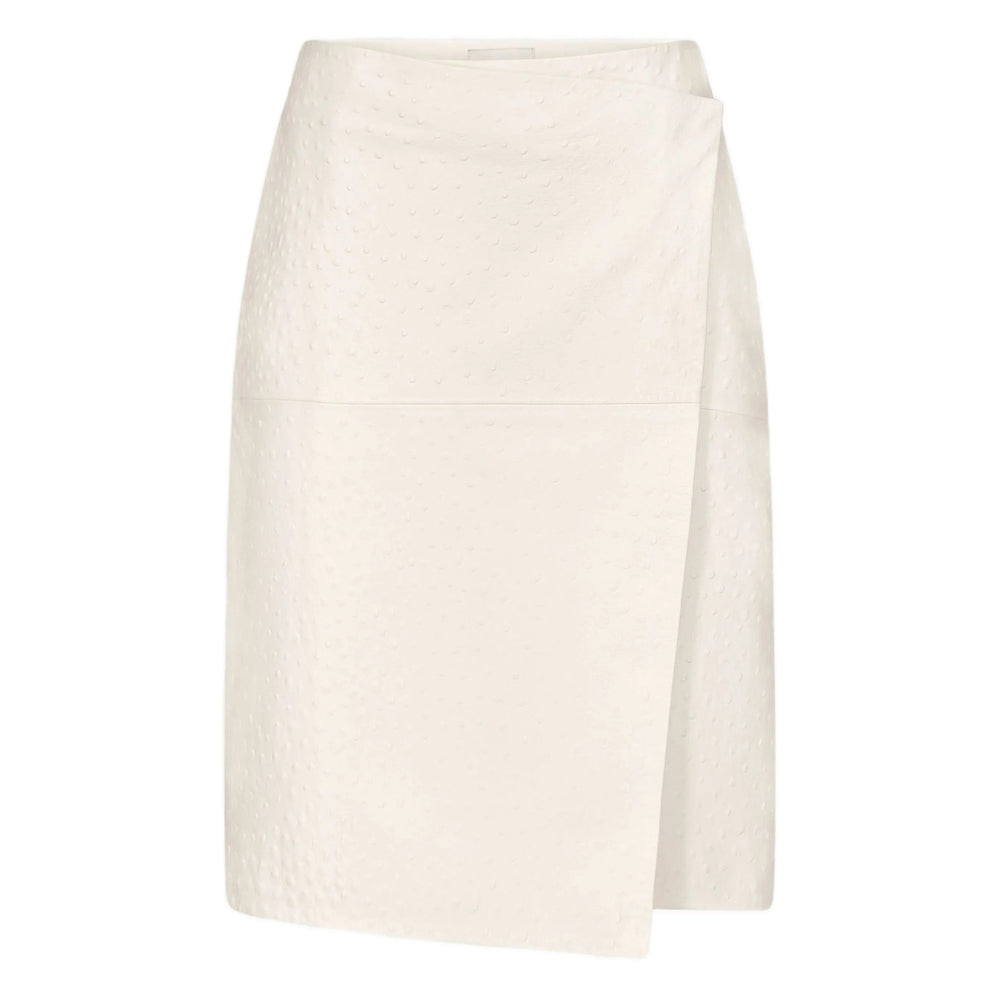 Lou Lou De Saison Leather Skirts - Neutral | 8d791b9a10a92b99f92c6dea73388e2931e6df65