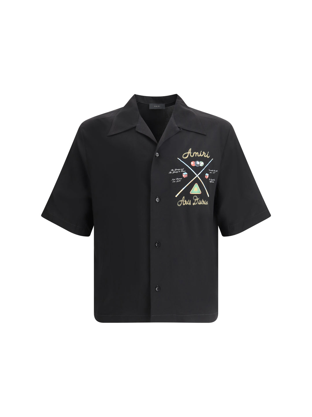 AMIRI POOL CUE BOWLING SHIRT