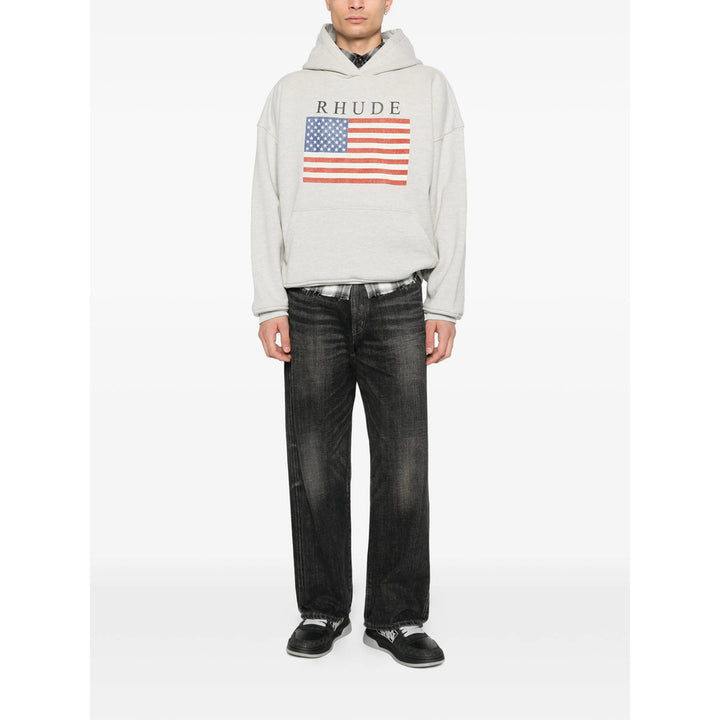 Rhude Sweatshirts - Gray | 7a5bb7c2d5a7f637f4b3bc1b37b93b29bc068682