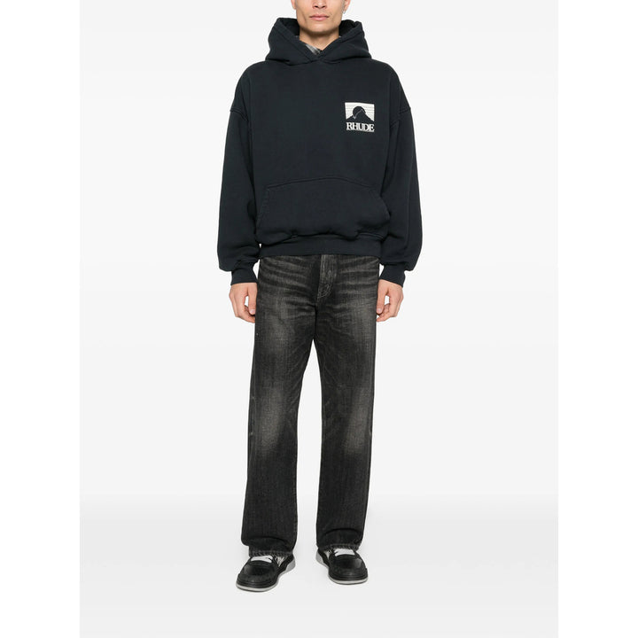 Rhude Sweatshirts - Black | d81421fc15d577621fd9464271900a37fb9687ee