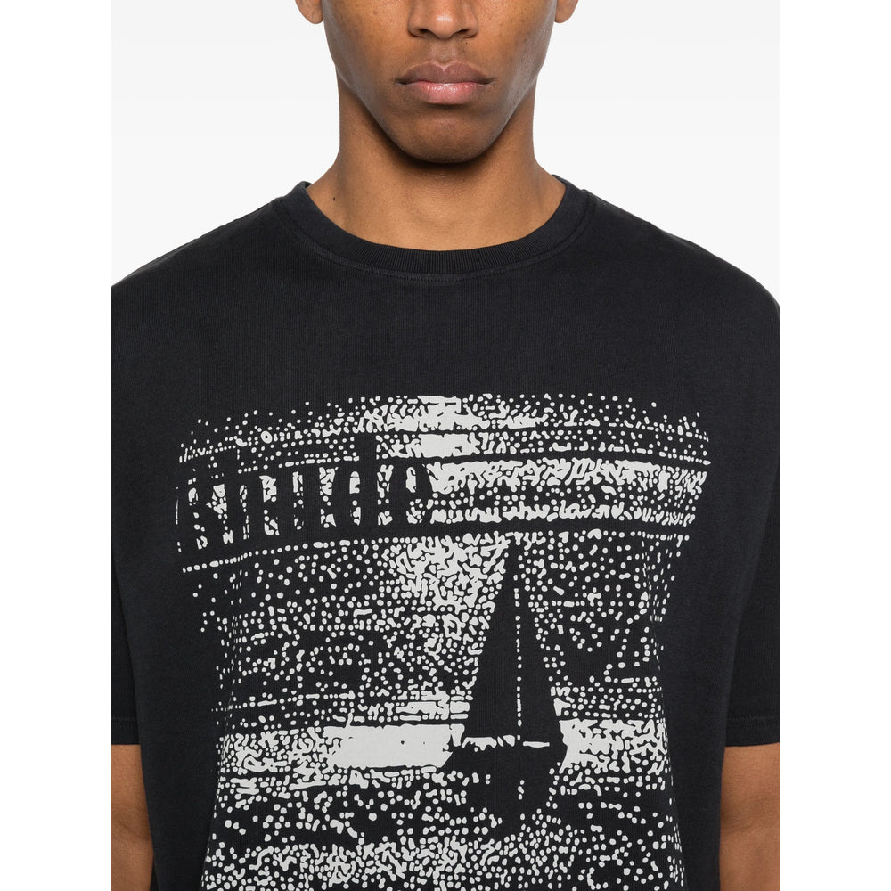 Rhude T Shirts - Black, White | cc418250e64b7d024cdcffa5ad6e9a6a94c454cb