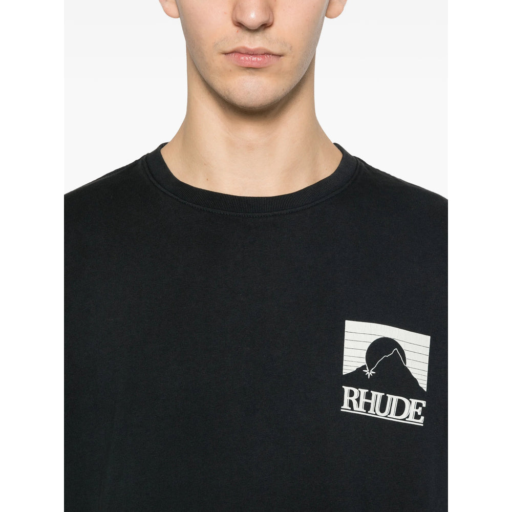 Rhude T Shirts - Black | 78446658ecc233b3042a93d5f335b159c9eaaefe