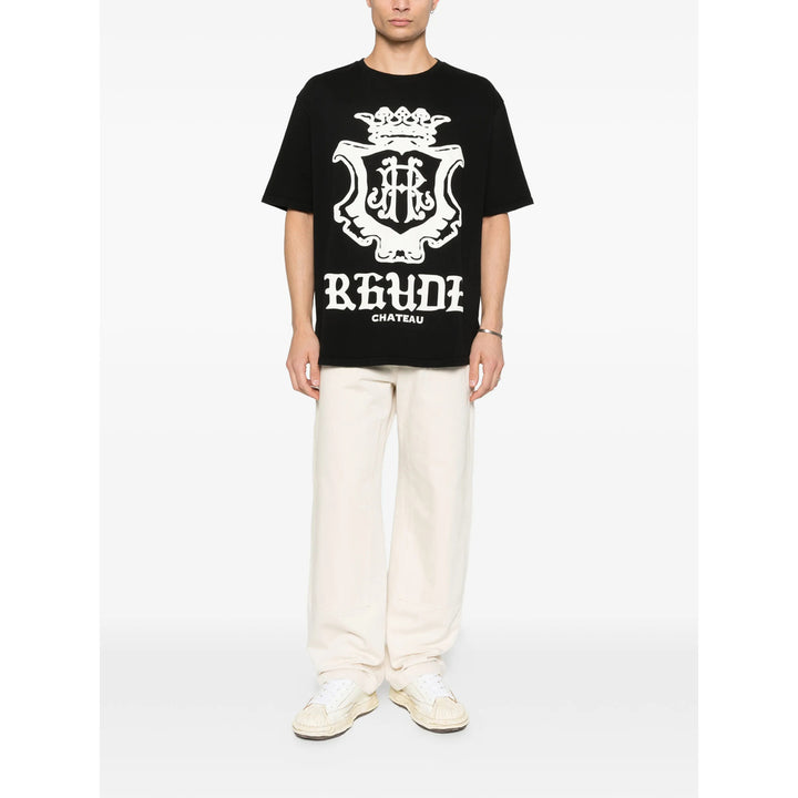 Rhude T Shirts - Black, White | 7872c93440f35e1c5a24bce62421996d1ef8be8d