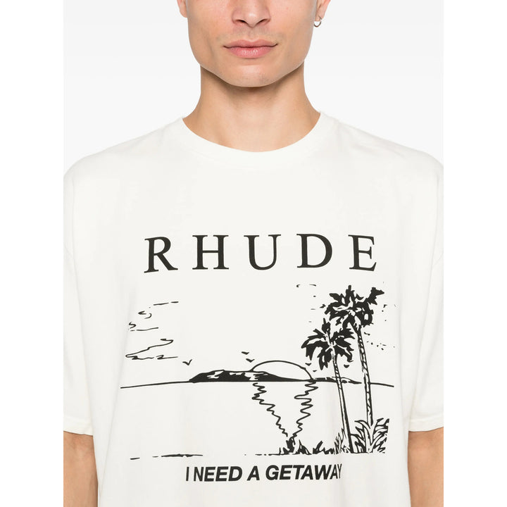 Rhude T Shirts - Neutral | 05556fd82cc589d97567ba4fe40bbfc87121a326
