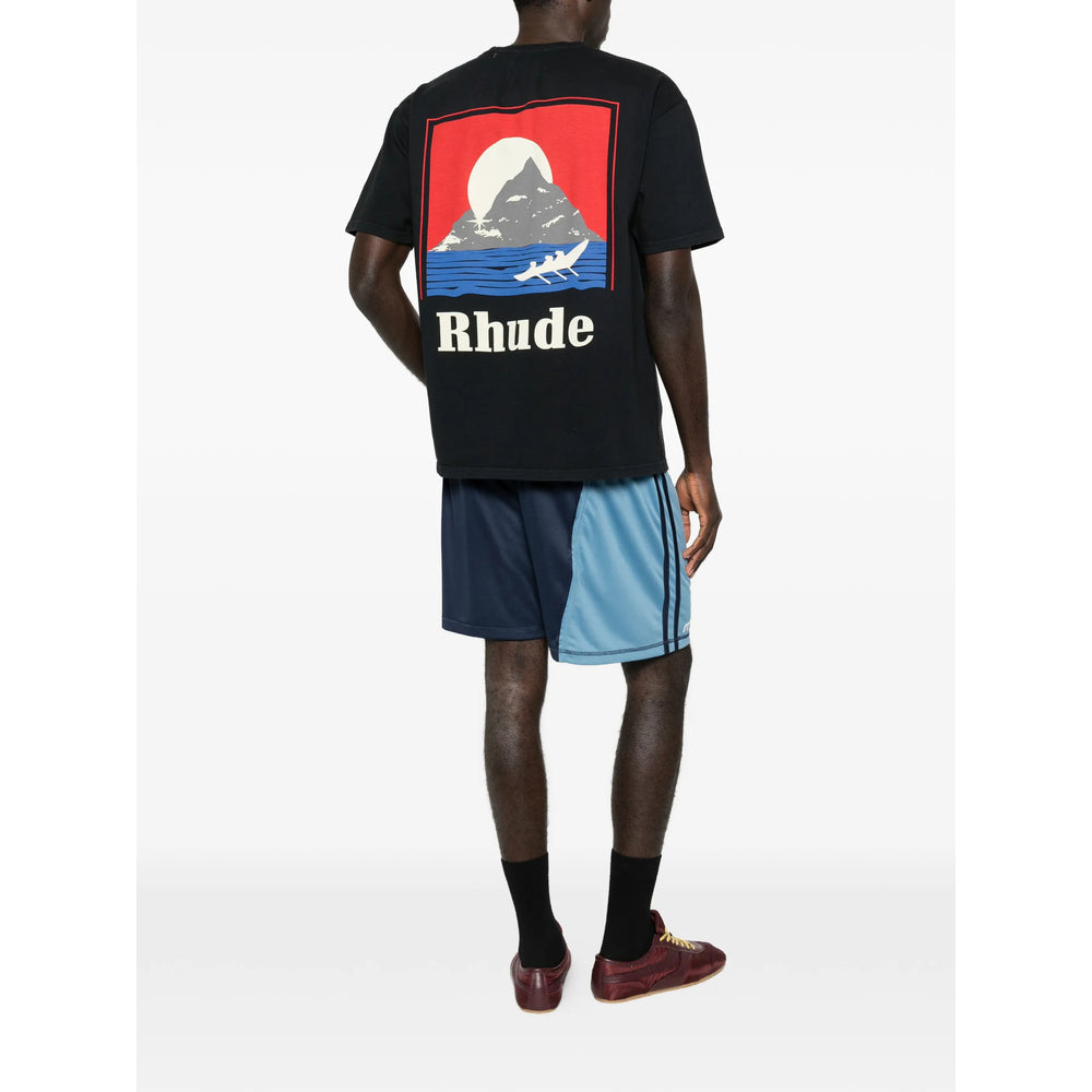 Rhude T Shirts - Black, Red | b1964a69f8af4a81a180e61beab6d69b5e756861