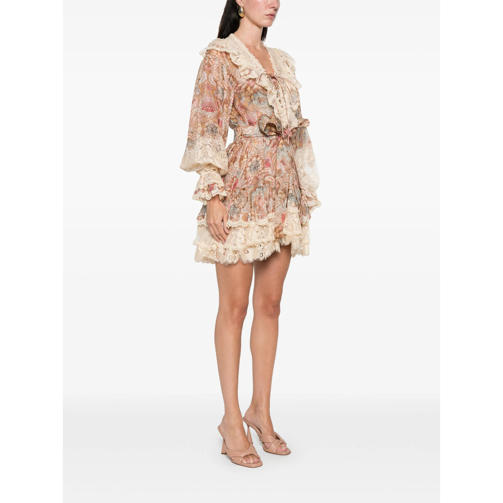 Zimmermann Dresses - Neutral, Brown | 8286045a20d60b6a029aa4e757f3c2c946cbdfc8