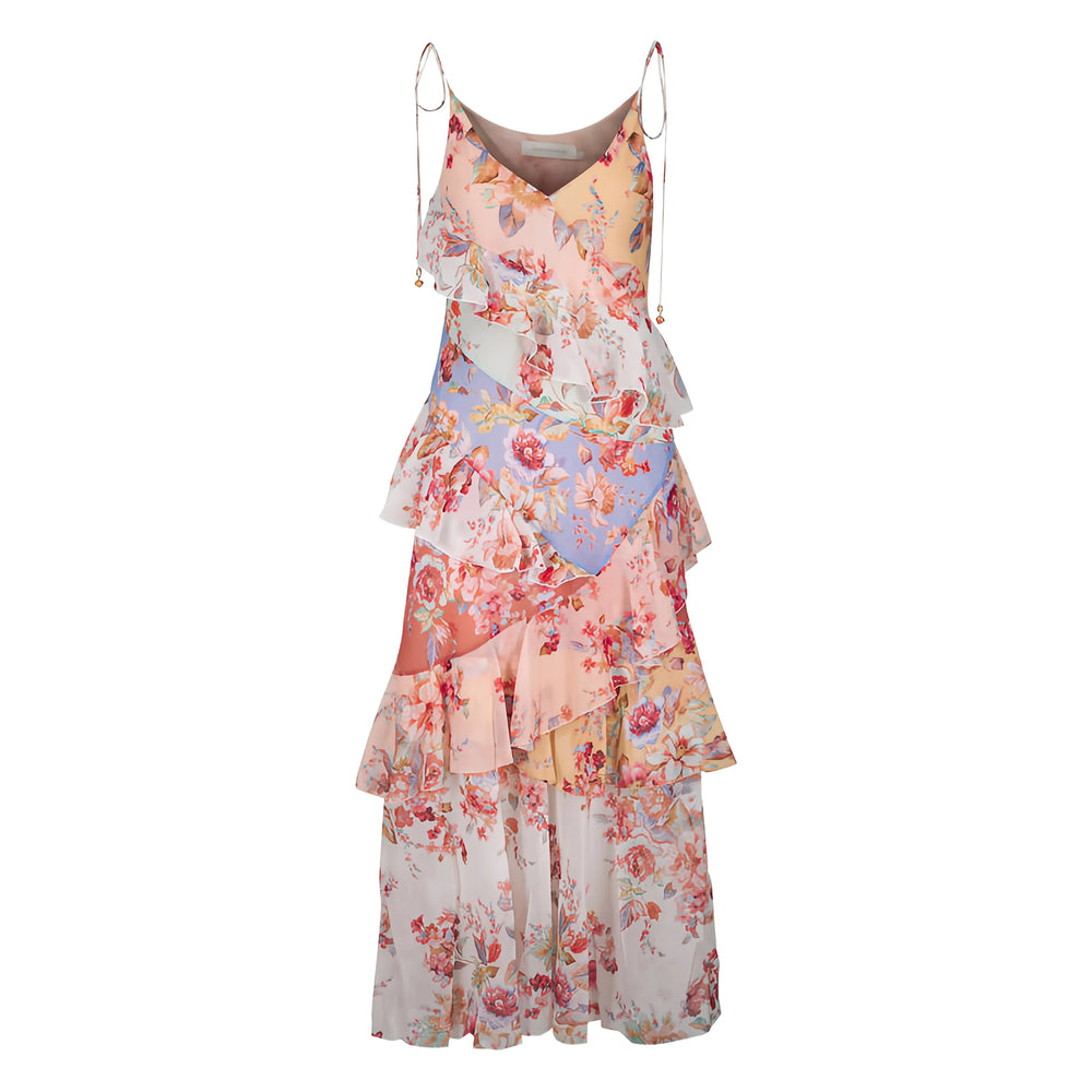 Zimmermann Dresses - Neutral, Red | 6faf338563196ecda0946ba4ac855f1ff9c15c98