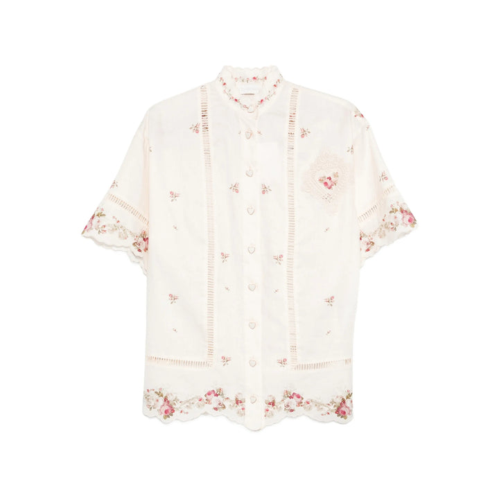 Zimmermann Shirts - Neutral, Pink | 6fde76eeb42466647e27d9e176f17b1bea4d78d7
