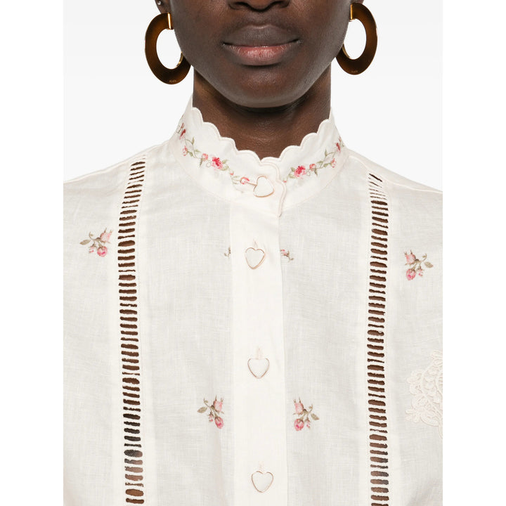 Zimmermann Shirts - Neutral, Pink | d8fa9bdf7da6089587a341b65f9c3d01a2c11c73