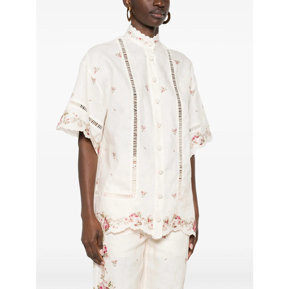 Zimmermann Shirts - Neutral, Pink | ceb86ed85d1cb97982a009164a78383dde54f0a8