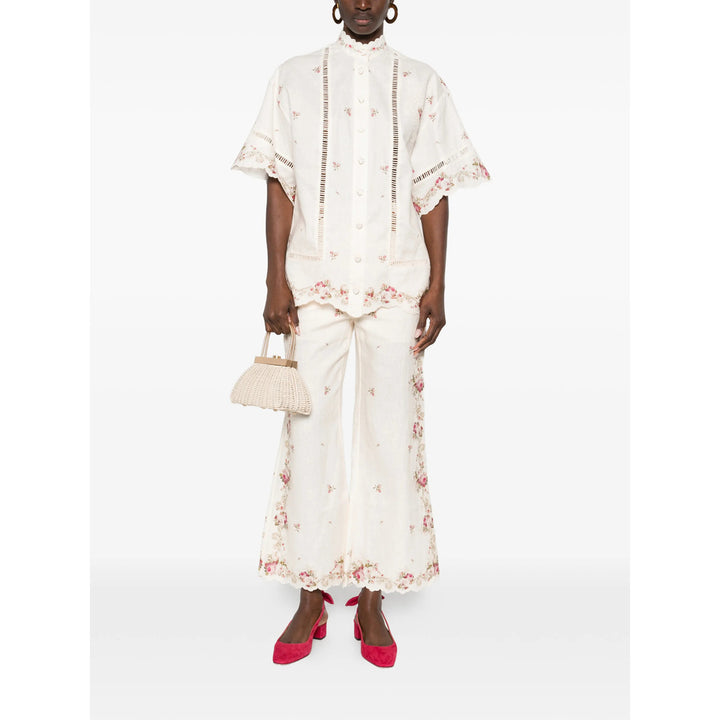 Zimmermann Pants - Neutral | ecb1fb91f7cfb53c5e73089af4f3133ec1c49fc9