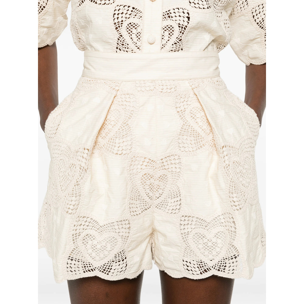 Zimmermann Shorts - Neutral | 3a8aaa480b8647ef8f9de3a120cd1c65c99901d3