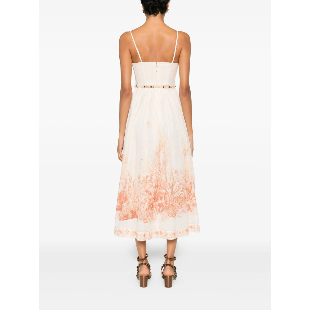 Zimmermann Dresses - White, Pink | c24b5c8361897793375e2947c2aab5717bea24e0