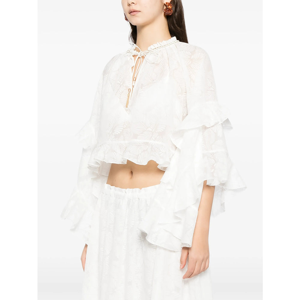 Zimmermann Shirts - White | 2fbb2b91fccab8da265e294accfe74a62a9af153