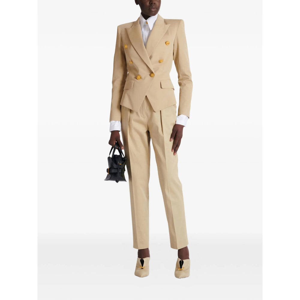 Balmain Pants - Neutral | ce42d09ea2a4fd33729638a47f22f88cbbfb30f0
