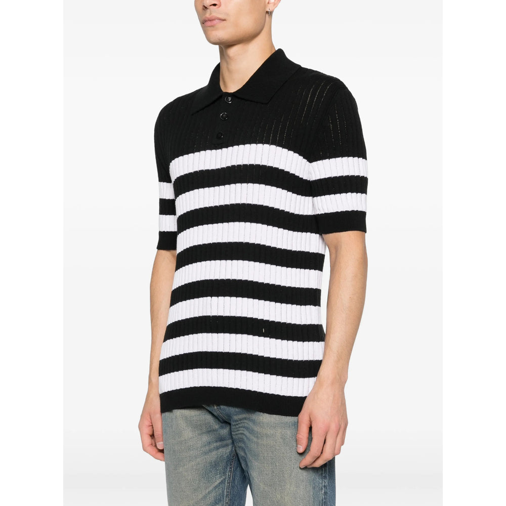 Balmain Sweaters - Black, White | 7021a82eb685421fda8449194bf5bbdfeaaade61