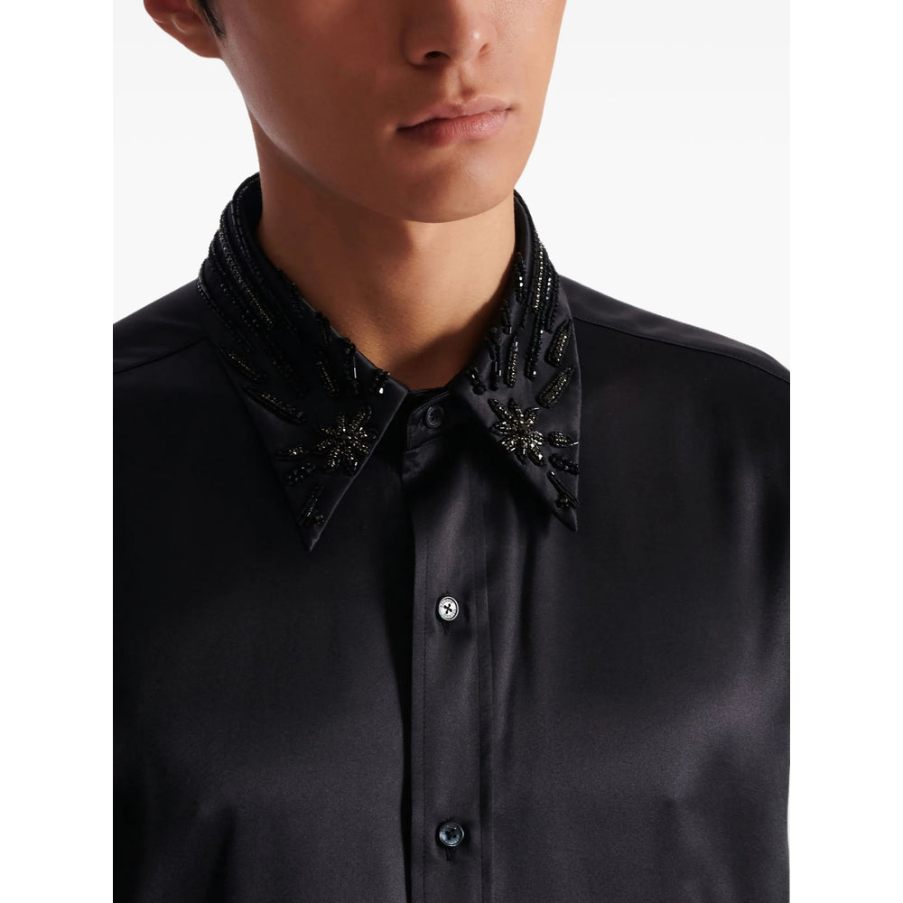 Balmain Shirts - Black | bc10368ef08822f9719b71a100a21cabd4a0970a