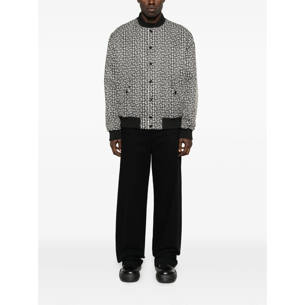 Balmain Outerwears - White, Black | 9be56e2e7b98d8cf00e832db439d7014c77bb48f
