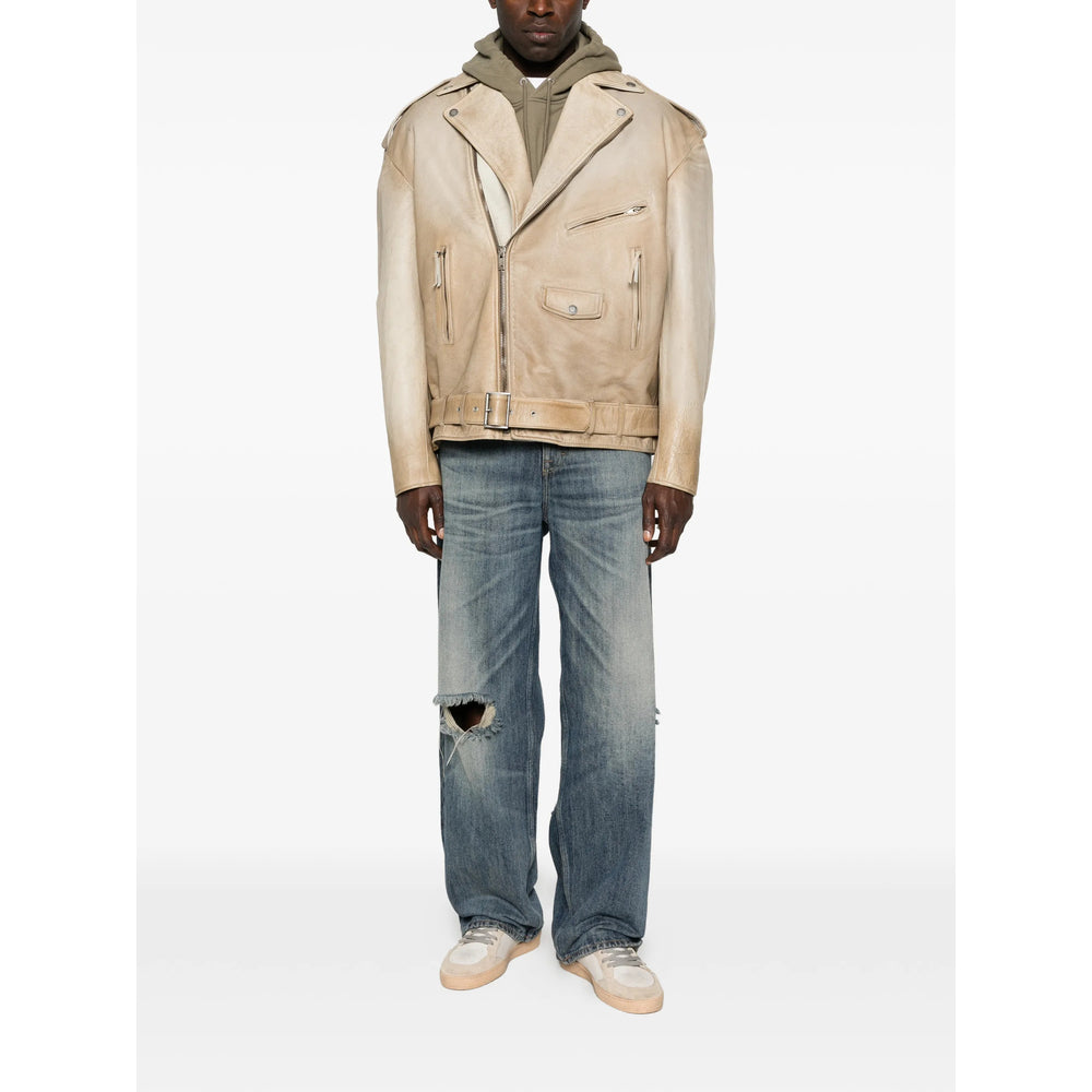 Golden Goose Leather Outerwears - Neutral | f180ac263787f9308dcd51d427b1bf459658cb4d