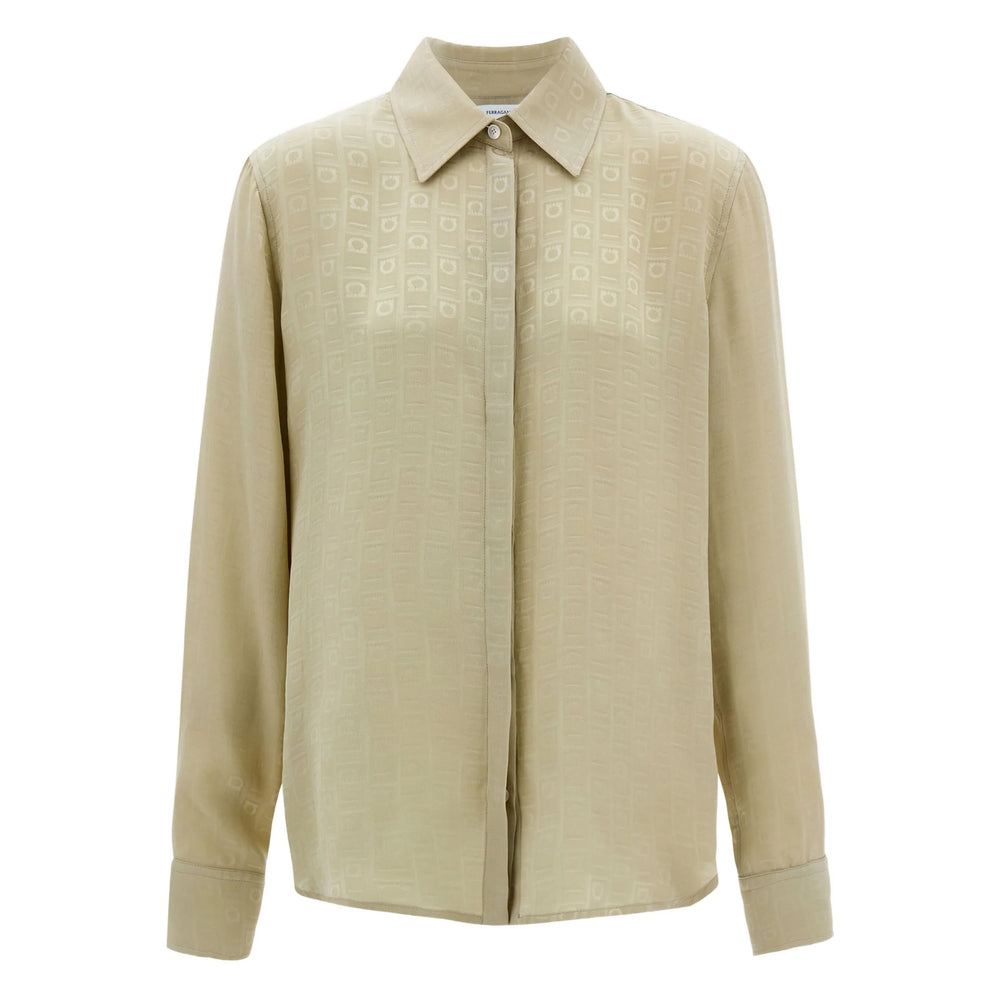Ferragamo Shirts - Neutral | 7532af96e436a4ed05abdcb5db62e448598001ef
