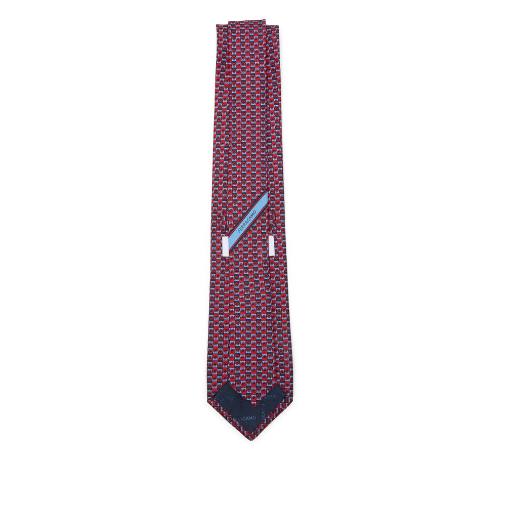Ferragamo Ties - Red, Blue | 17c9492a80ef2f65d25a1d5b2a4703bf6152b2ff