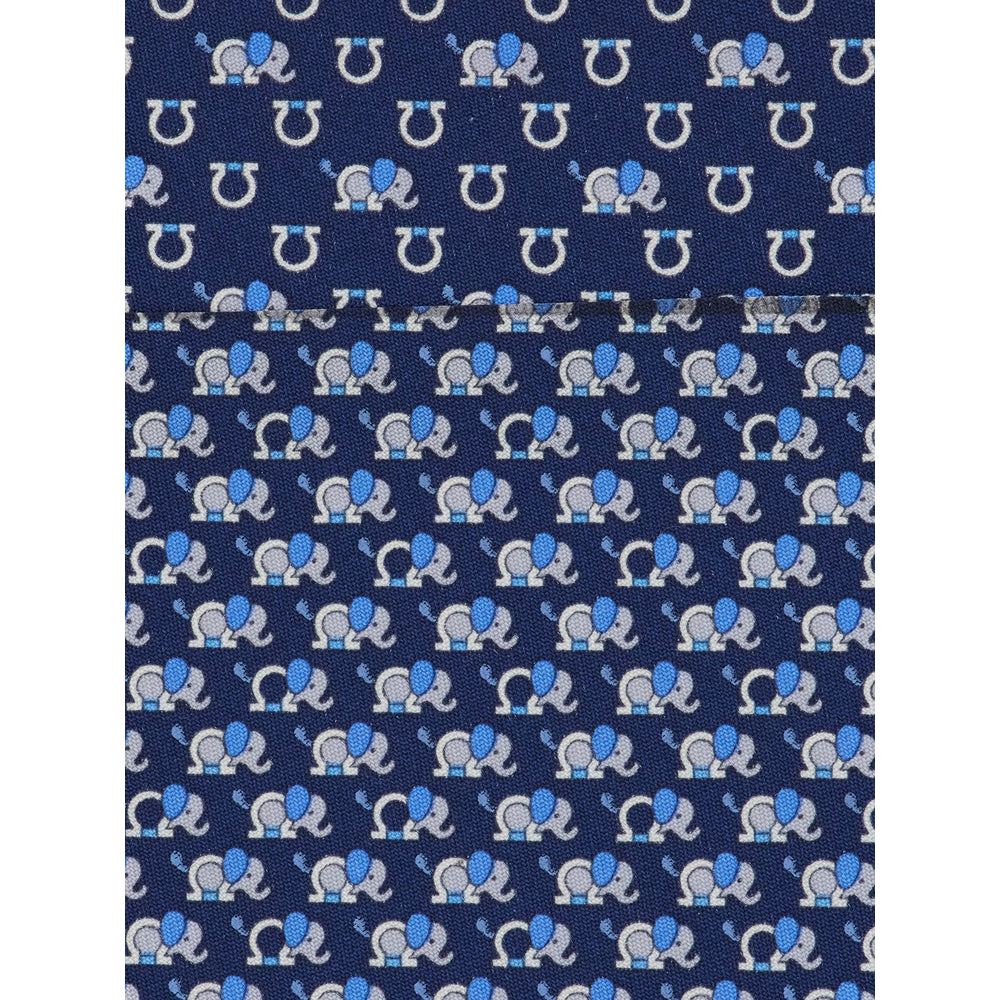 Ferragamo Ties - Blue, White | f0f81aded0f5b3ce78ece5143635997855201aa7