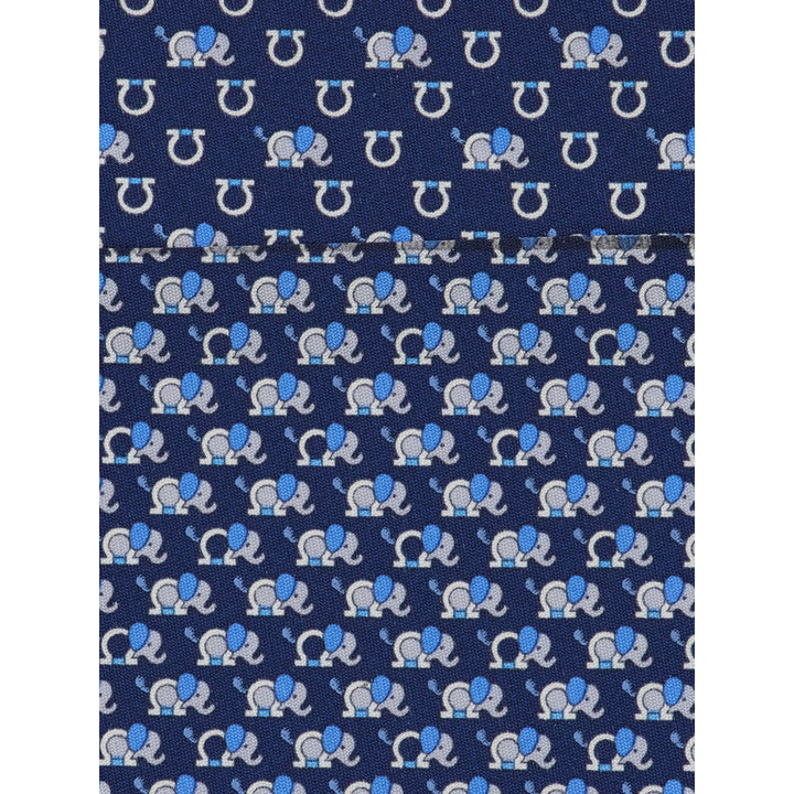 Ferragamo Ties - Blue, White | f0f81aded0f5b3ce78ece5143635997855201aa7