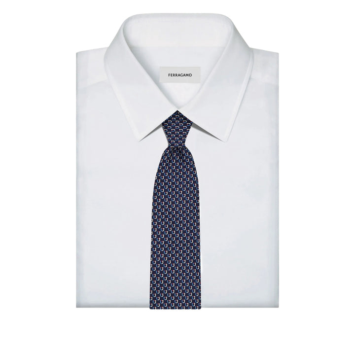 Ferragamo Ties - Blue | d5fcf09de40615545cefd707f94e96f902a2cf8a