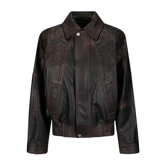 Leather Outerwears Black, Brown