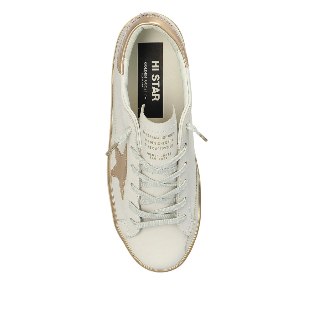 Golden Goose Sneakers - White, Gold | 01af25d9b78ed1a96ed811ebf56c04ca19e8d27a