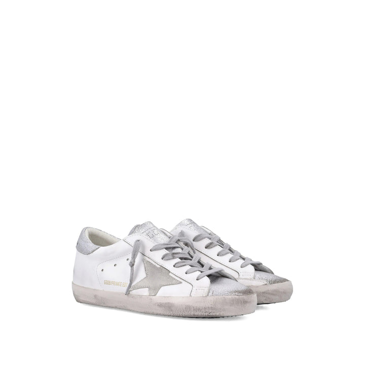 Golden Goose Sneakers - White, Silver | 64472863b1fa93ca026e33abc23180c68905d925
