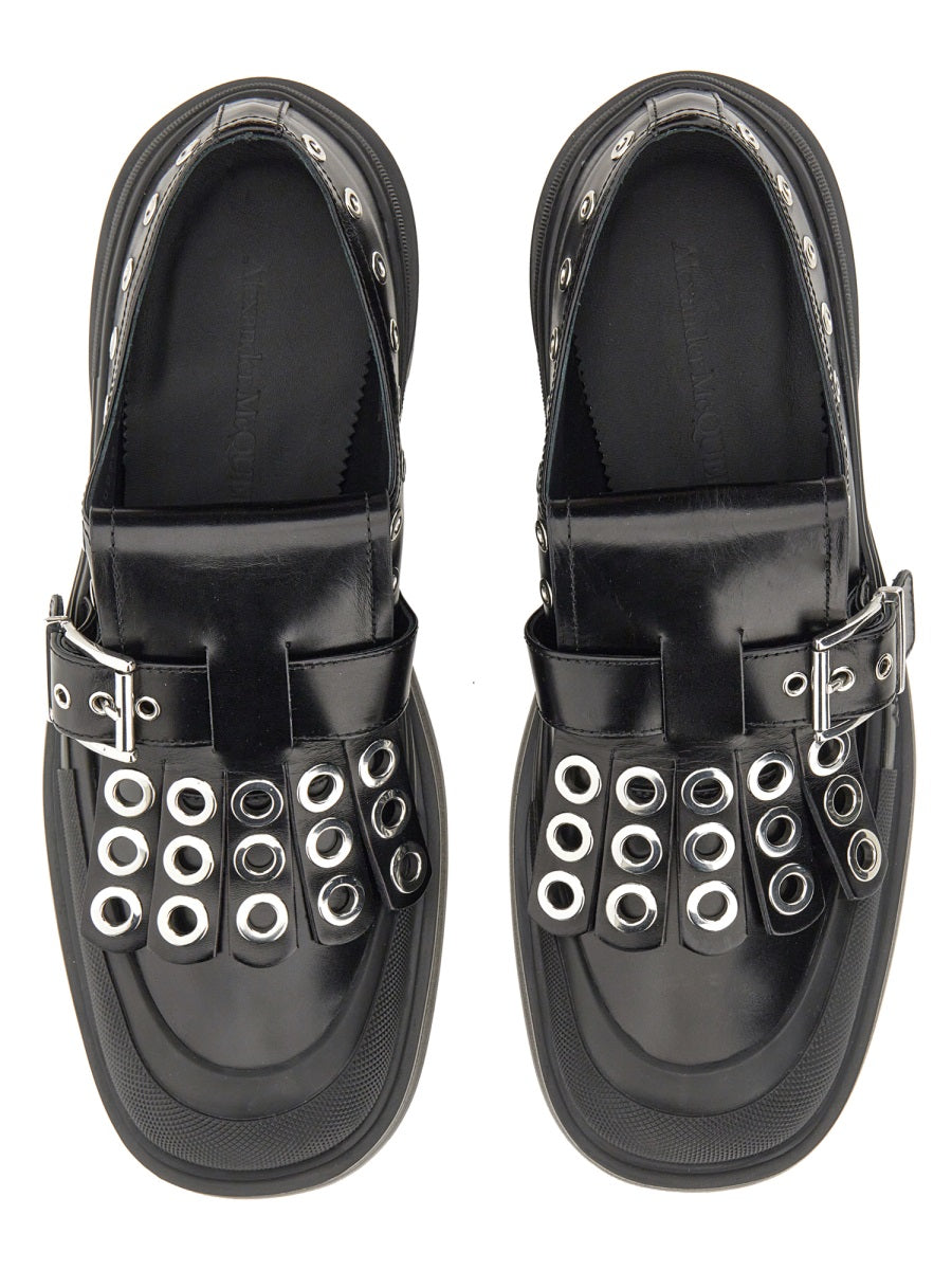 Alexander McQueen Loafers - Black | Wanan Luxury
