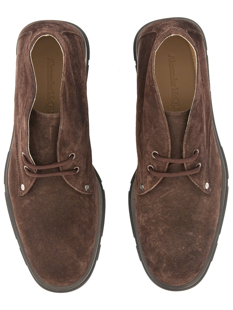 Alexander McQueen Boots - Brown | Wanan Luxury