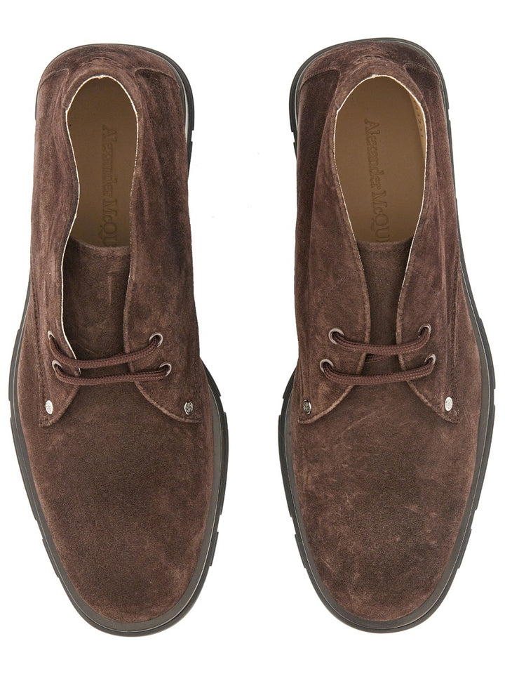 Alexander McQueen Boots - Brown | Wanan Luxury