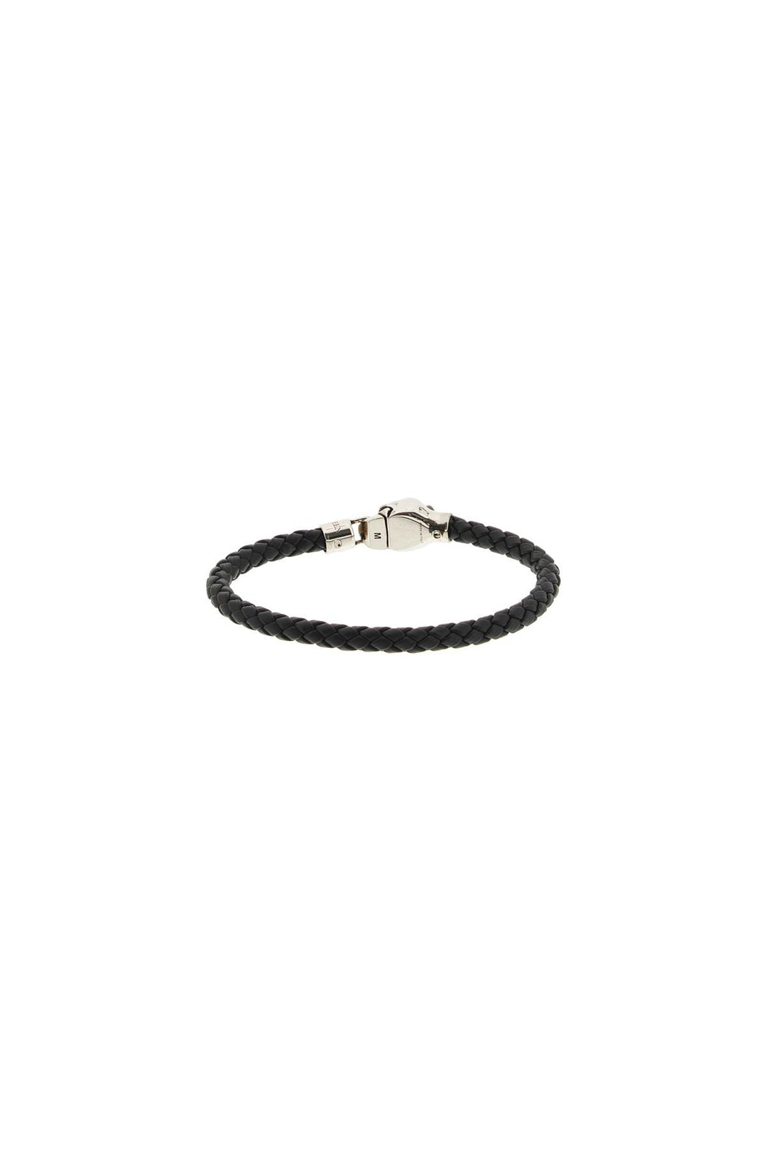 Skull Braided Leather Bracelet