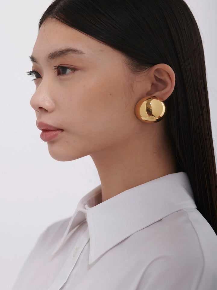 Earring luna gold