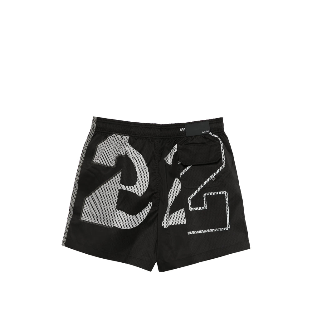 Amiri Beachwear - Black, White | df4366dd944142a2ace892e0dc7ee477afb7235d