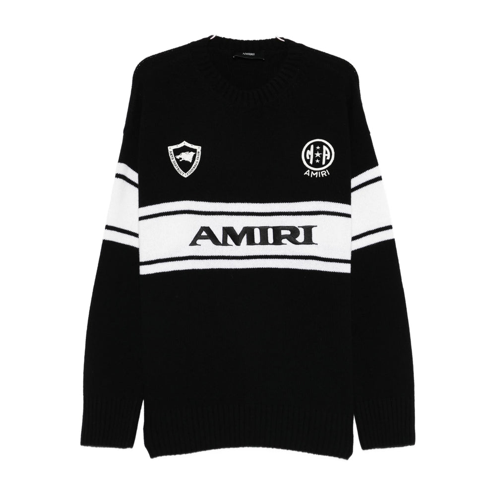 Amiri Sweaters - Black, White | 0433fe8faf4ac2a8600a65398215ec0a8a19b781