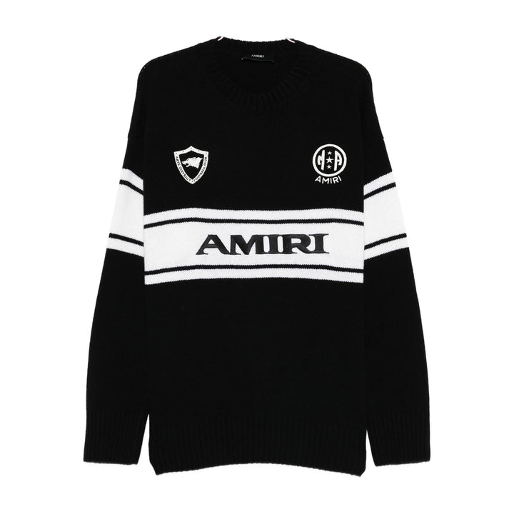 Amiri Sweaters - Black, White | 0433fe8faf4ac2a8600a65398215ec0a8a19b781